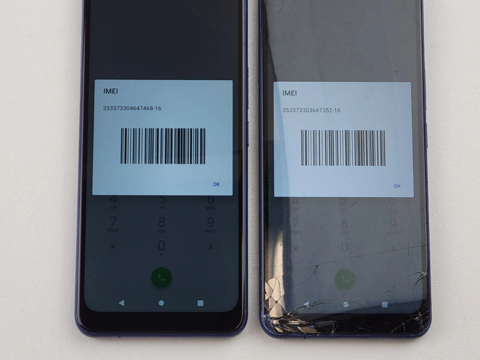 (Lote de 5) Cricket Dream 5G (EC211001) 64 GB (GSM Desbloqueado) (Cricket) - ROTO Foto 2 de 4