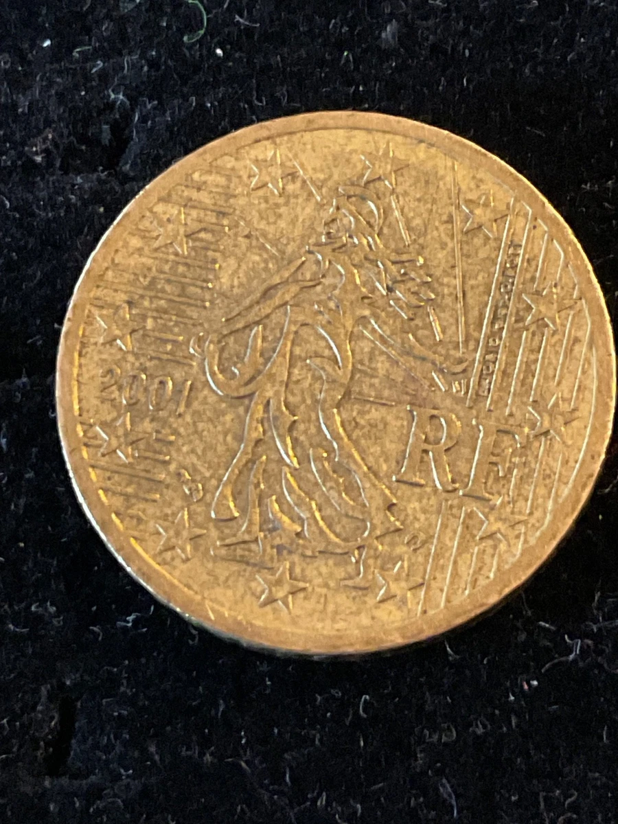 50 欧元美分硬币印第安纳法国硬币| eBay