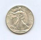 1942-P Walking Liberty Half Dollar, Nice BU Condition, Free Shipping