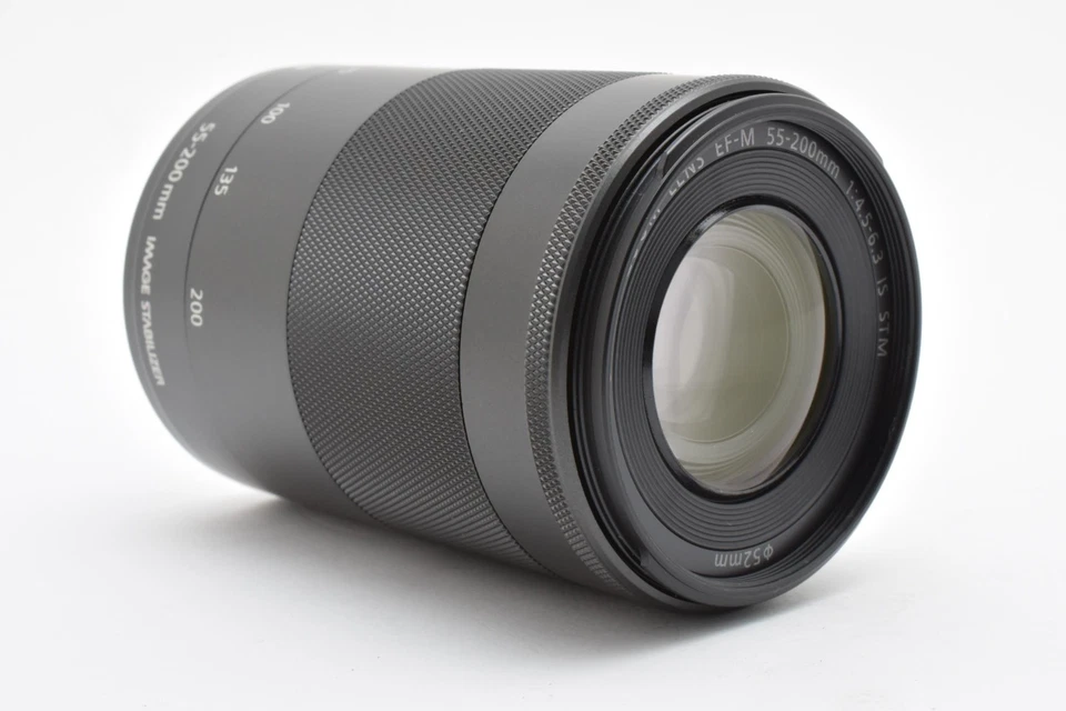 Near Mint Canon EF-M 55-200mm F/4.5-6.3 IS STM Lens Black For Mirrorless #C024 - image 4 of 4