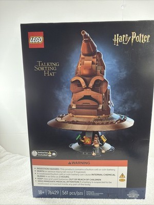 LEGO Harry Potter: Talking Sorting Hat (76429) New Factory Sealed