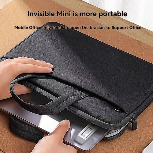 Lot de 2 Support Portable, Invisible pour Ordinateur Portable, - Lève-Pieds pour Ordinateur Portable en Zincle3459 - Photo 6/7