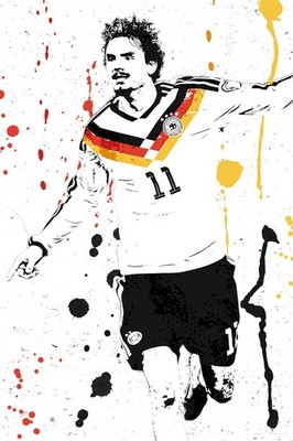 Nick Woltemade 11 Sport Fans Tribute - Germany Inspired Graphic - POSTER 20''x30''