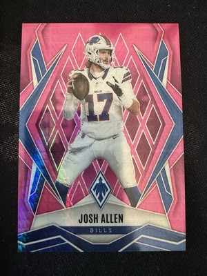 2025 Panini Phoenix Pink Prism Josh Allen /299