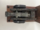 Vintage Cannon Bookends Wood & Metal. Made In Spain. — photo 5