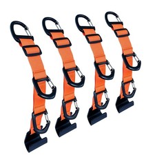 Car Headrest Hooks Universal Backseat Storage Organizer Hangers, 4 Pack