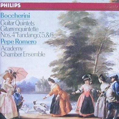 Boccherini: Guitar Quintets Nos. 4 Fandango, 5 & 6