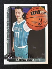 2025-26 Topps Flagship Basketball Ryan Kalkbrenner #234 Golden Mirror RC Hornets