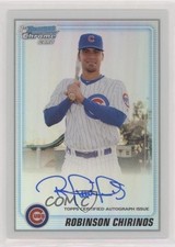 2010 Bowman Chrome Prospects Refractor /500 Robinson Chirinos #BCP213 Auto 0vp1