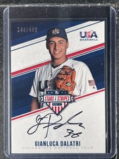Dalatri, Gianluca - 2018 USA Baseball - Autograph - 140/499