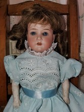 Antique 15" Armand Marseille Floradora Doll Blue Sleep Eyes