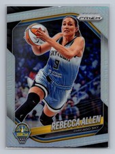 2025 Panini Prizm WNBA #67 Rebecca Allen Silver Prizms