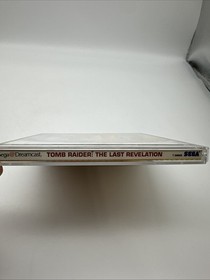 Tomb Raider The Last Revelation Sega Dreamcast Reg Card CIB