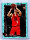 2025 Topps Basketball Aqua Holo Foil Yang Hansen #216