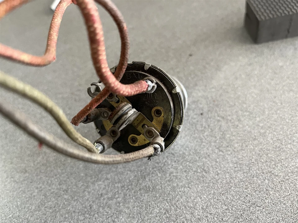 1954 Chrysler New Yorker Wiper Switch Bezel Knob OEM 54 Mopar - Image 4 of 4