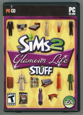 The Sims 2: Glamour Life Stuff (Windows PC, 2006) Complete TESTED w/Key