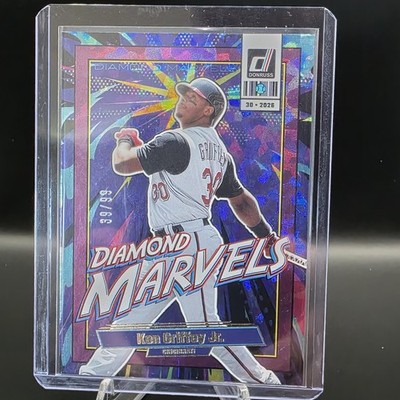 2026 Panini Donruss Baseball Ken Griffey Jr. #19 Diamond Marvels purple 39/99!