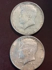 1964 Kennedy Silver Half Dollar Lot Of 2