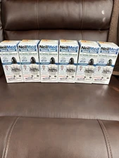 NeilMed Sinus Rinse 8oz Squeeze Bottle + 1 Premixed Packet Exp05/29 NEW SET OF 6