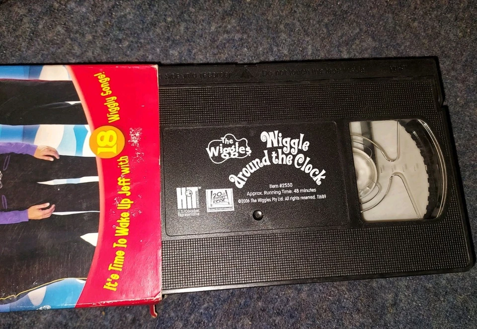 Wiggle Around the Clock VHS. (2006) - Image 3 of 3
