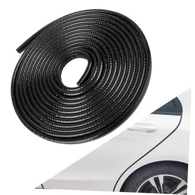 Car Door Edge Guards Black - Car Door Protector Fits Most 16.5Ft(5M)