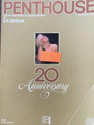 Penthouse Magazine 1989 September 1989 U.S Edition 20 Anniversary!!