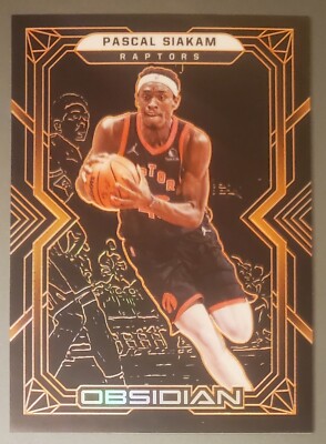 2021-22 Panini Obsidian - Pascal Siakam #87 - Electric Etch Orange /50
