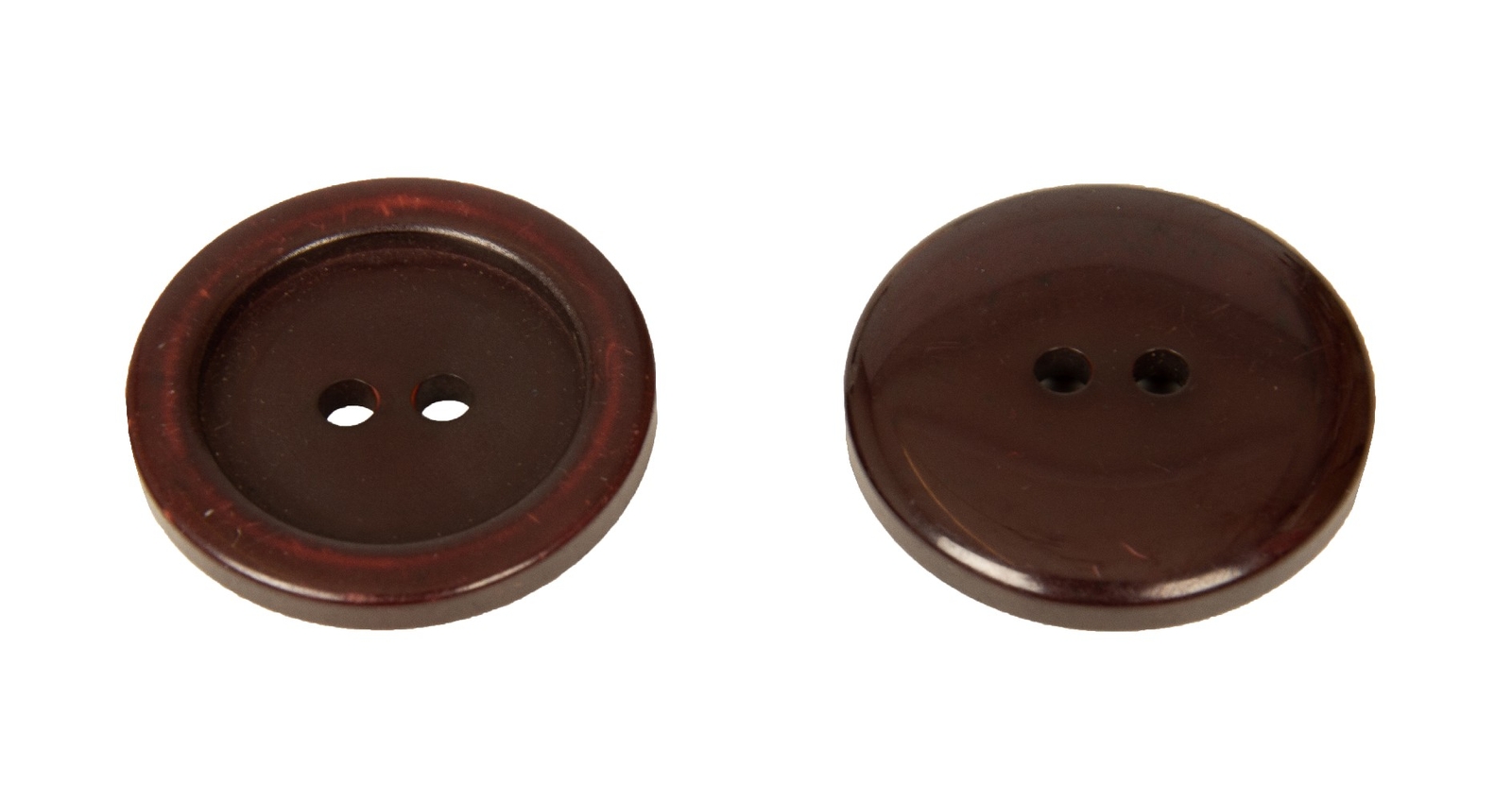 Набор из 4-х пластиковых бутылочек bottoni rotondi a due fori, 38 x 38 x 6 мм, articolo BOT00016