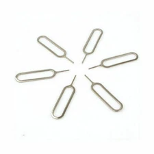 10 x Sim Card Tray Eject Pin Key Tool for Apple iPhone, iPad, iPad Mini, Samsung