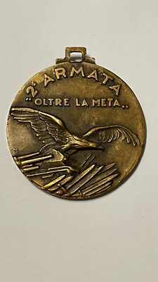 Italien Erinnerungsmedaille ''2 Armata Oltre la Meta''  