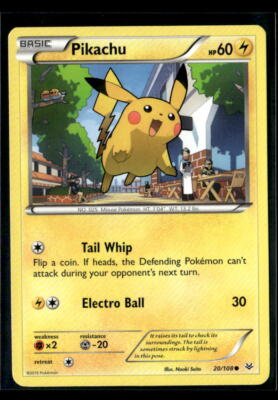 XY - Roaring Skies #20/108 Pikachu Pokemon | eBay