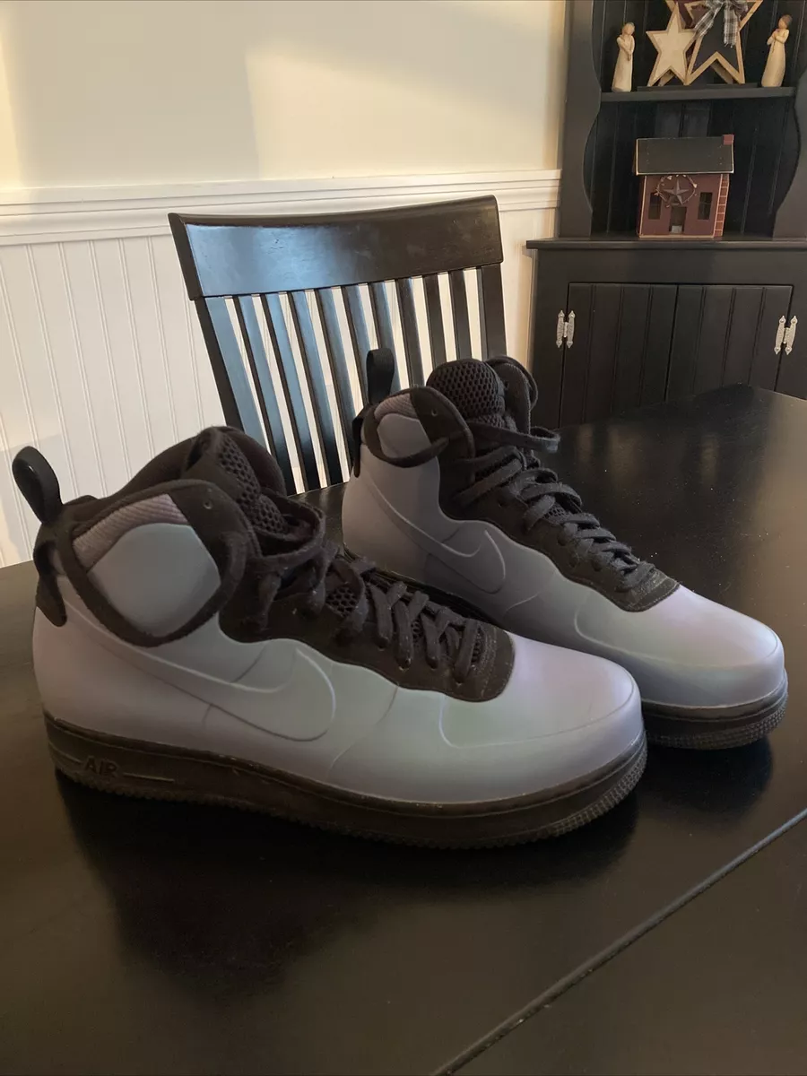 Size 13 Nike Air Force 1 Foamposite Light Carbon 2018 Excellent Condition