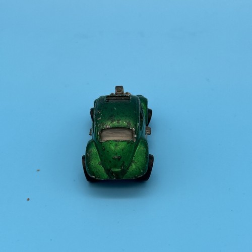 1967 Hot Wheels REDLINE Custom Volkswagen Green Diecast Car USA VTG VW Bug - Picture 3 of 8