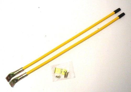 Snow Plow Blade Markers Proven Part 26 In. Yellow Snow Plow Blade Marker Guide Kit 09916 Stw60 Meyers Plow Mounting Bracket - Foto 6