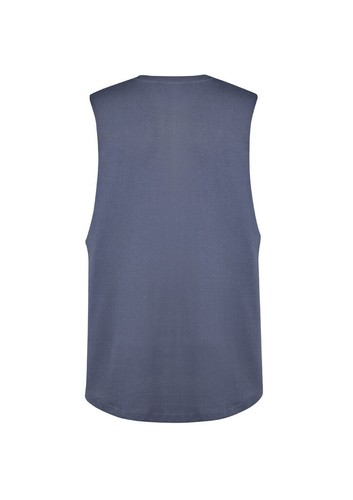 Mens UPF Rated Sleeveless Tee Shirt Syzmik Workwear ZH137 100% Cotton Slim Fit - Picture 13 of 15
