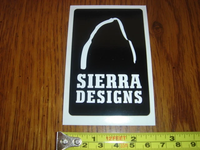 Sierra Designs Jacket STICKER Decal