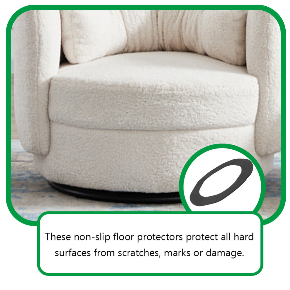 5 Pack Nonslip Furniture Pads Kit Couch Protectors Leg Grippers Chaise