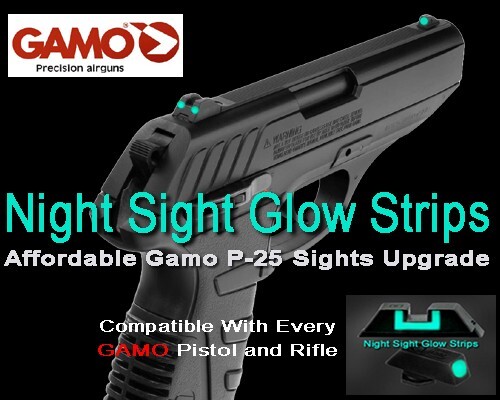CROSMAN Pistols Night Sight Upgrade GET NIGHT SIGHT GLOW STRIPS for All CROSMAN - Picture 15 of 23