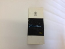 Brochure de vente Ford Zodiac 6 berline / cabriolet années 50 originale neuve ancien stock