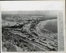 1960 Press Photo Earthquake destruction in Agadir, Morocco. - hpw11815