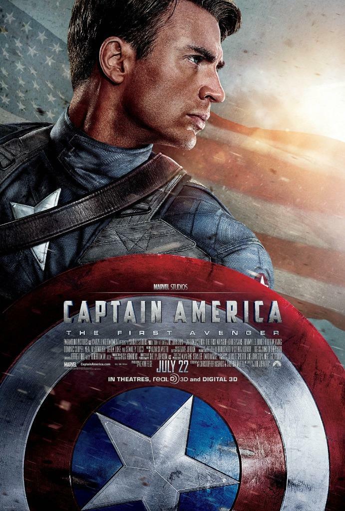Captain America First Avenger Movie Poster 8x10 11x17 16x20 22x28 24x36  27x40