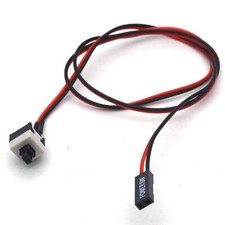 2Pin PC Restarting ATX Computer Chassis Power Button Motherboard Jumper Switch