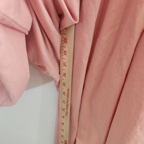 Free People Jumpsuit Womens XS Pink Balloon Smocked Jogger Kingston Cut Out Boho - Picture 14 of 17