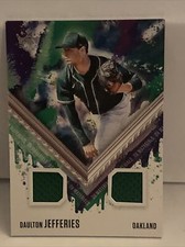 2021 Panini Diamond Kings Material Debut Daulton Jefferies DKM-DA🔥🔥🔥