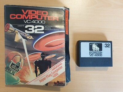 Video Computer  VC 4000 Spiel Cassette #32 | Weltrauminvasoren Space Invaders