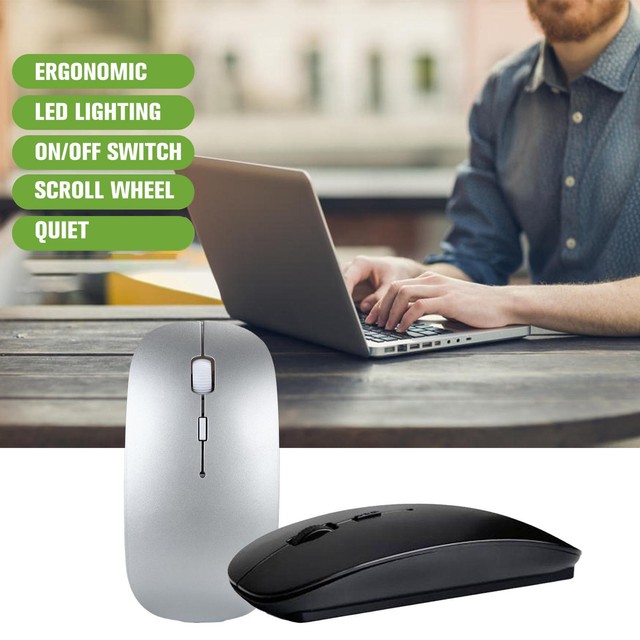 Wireless Bluetooth Mouse For Computer Silent Mice Mice X5 Ergonomic Optical Wireless Bluetooth Mouse For Computer Silent Mice Mice X5 Ergonomic Optical