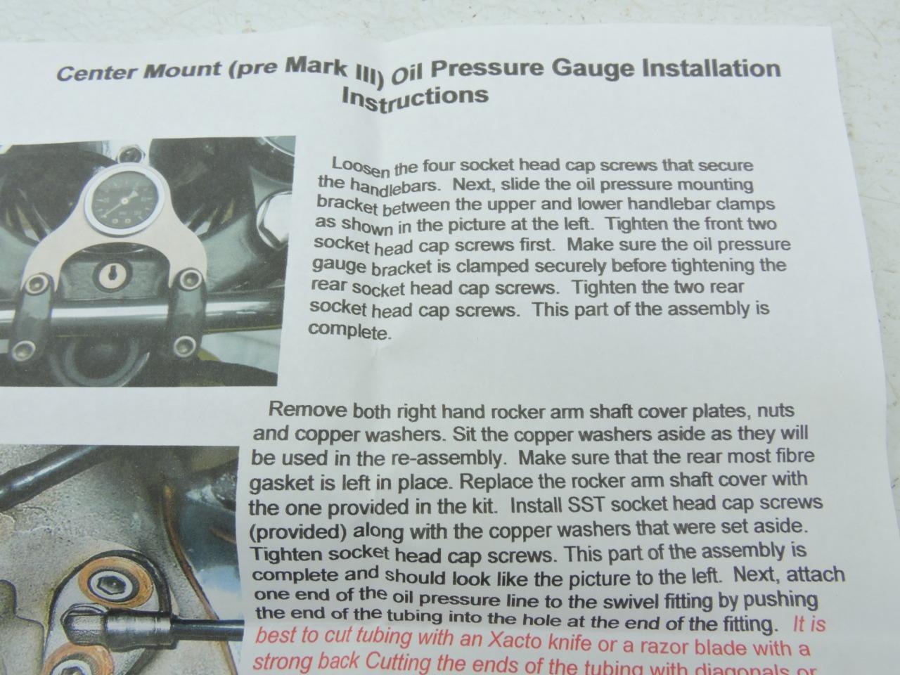 New Oil Pressure Gauge Norton 750 850 Commando Roadster Interstate Fastback 632 eBay