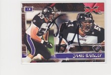 JAMIE BAISLEY XFL CHICAGO ENFORCERS AUTOGRAPHED CARD HARD TO FIND