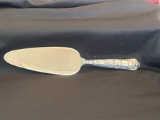 Viners Silver Pie Server, From England Etched, Vintage