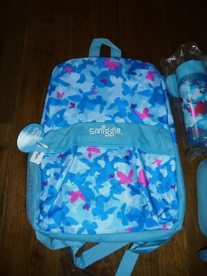 GIGGLE BY SMIGGLE SCHOOL BUNDLE BACKPACK LUNCHBOX BOTTLE PEN BRAND